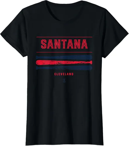 Vista 16 de Carlos Santana Vintage Baseball Bat Gameday Camiseta