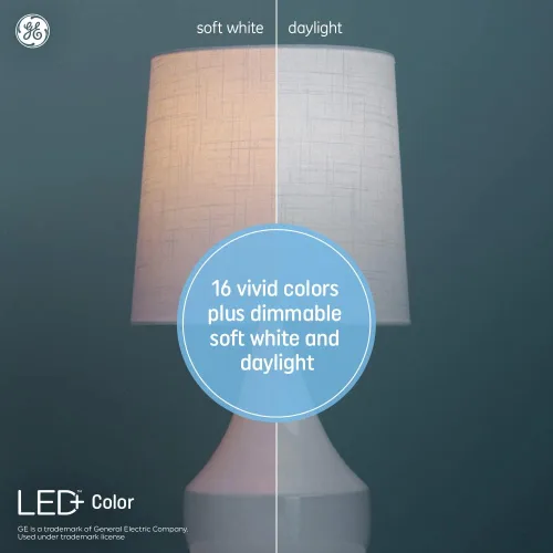 Vista 4 de GE Lighting Series GE - Altavoz LED de repuesto para interiores (luz blanca), color blanco
