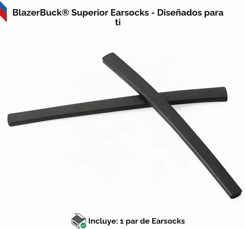 Vista 5 de BLAZERBUCK Calcetines de repuesto para gafas Oakley Tincup/Pitchman/Wheel House Negro
