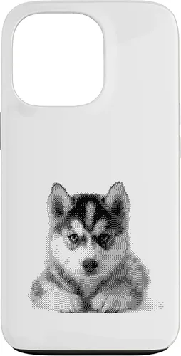 Vista 10 de Cute Siberian Husky for Dog Mom and Paw Parents Case for iPhone 16