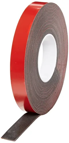 Vista 11 de 3M Cinta de espuma VHB 4611, gris oscuro, doble cara, permanente, duradera a largo plazo, resistente a altas temperaturas, 0.47 pulgadas x 36 yardas