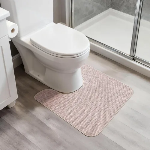 Vista 59 de Tapete de baño ultrafino, con base de goma, antideslizante, secado rápido, lavable a máquina, pelo bajo, absorbente, para ducha exterior, fregadero