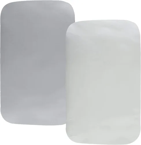 Vista 7 de Juego de 2 sábanas de satén para moisés, seda ultra suave, 19 x 32 pulgadas