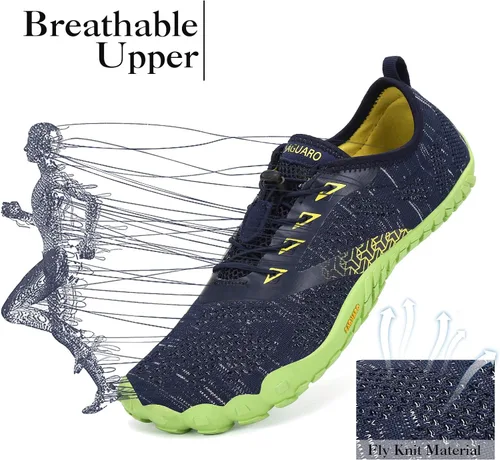Vista 3 de SAGUARO Men's Women's Barefoot Minimalist Shoes Athletic Hiking Water Shoes for Aqua Swimming Trail Running Cross Training
