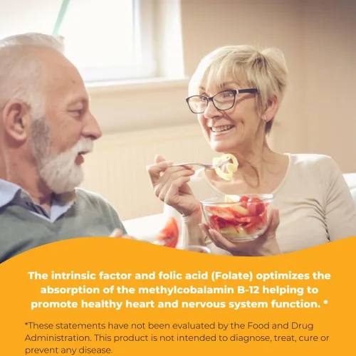 Vista 5 de Factor intrínseco con ácido fólico y vitamina B-12 1000mcg - 120 Cápsulas