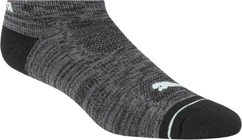 Vista 2 de PUMA Calcetines de corte bajo para mujer (paquete de 8)