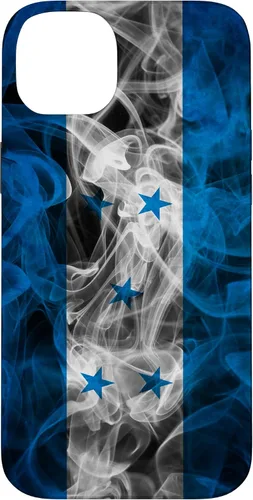 Vista 15 de Smoke Honduras Flag - Funda estilo nube hondureña ahumada para iPhone 17