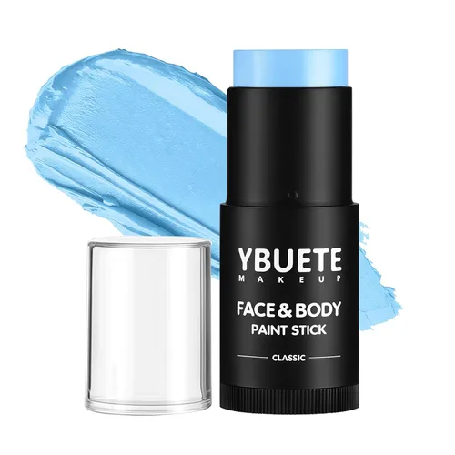 Vista 10 de YBUETE Palo de pintura a base de agua blanca para Halloween SFX Maquillaje Blanco