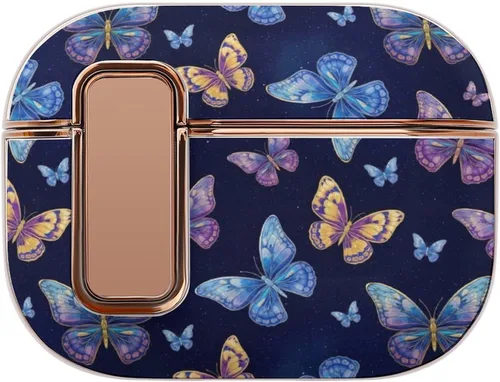 Vista 16 de Funda protectora de plástico suave compatible con Airpods Pro 2, funda de carga inalámbrica Dragon, accesorios para mujer