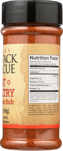 Vista 6 de Jack Stack Barbacoa carne y aves de corral Rub – 7oz – Paquete de 2