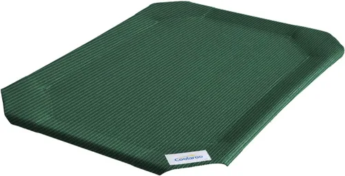 Vista 12 de Coolaroo The Original - Funda de repuesto para cama elevada para mascotas, tamaño mediano, azul acuático