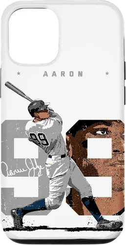 Vista 28 de Aaron Judge Number Portrait Baj New York MLBPA Case for iPhone 17