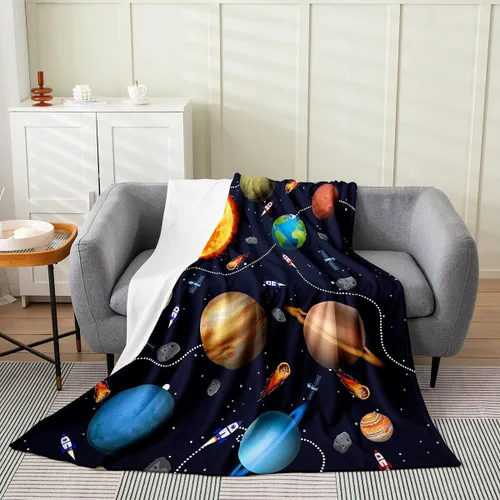 Vista 14 de Erosebridal Manta de pingüino de 40 x 50 pulgadas para niños y niñas, manta de franela gris blanca y negra con diseño de animales antárticos