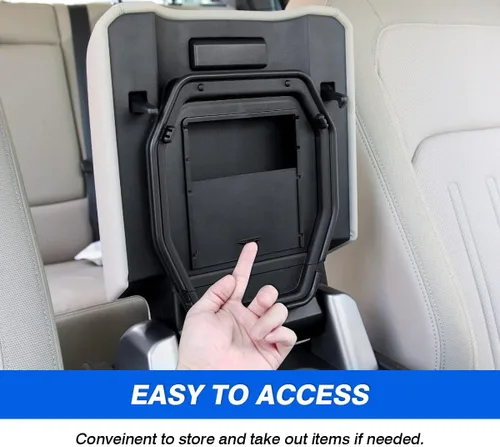 Vista 6 de Karltys Organizador Oculto de Consola Central para Accesorios Land Rover Defender Defender 90 110 130 2020-2025 2026 Caja de Almacenamiento Oculta