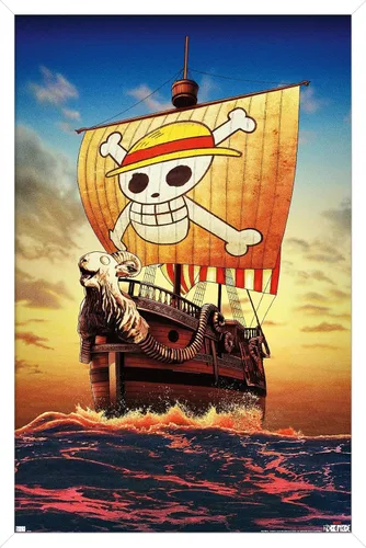 Vista 13 de Trends International Netflix One Piece - Póster de pared de una hoja, 14.72 x 22.37 pulgadas, versión enmarcada de caoba