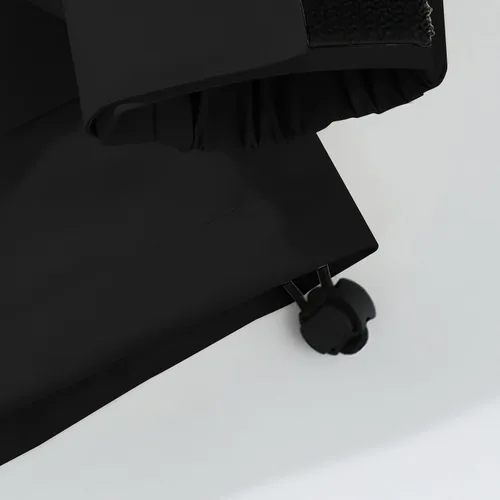Vista 3 de Chaqueta de esquí impermeable para hombre, resistente al viento, abrigo de invierno con forro polar con capucha para escalar y romper el viento