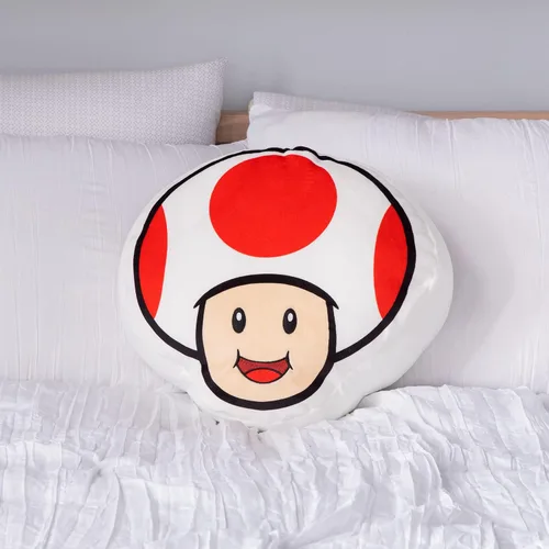 Vista 7 de Club Mocchi- Mocchi- Nintendo Super Mario Peluche - Peluche de Toad - Peluches Suaves Coleccionables - 15 Pulgadas