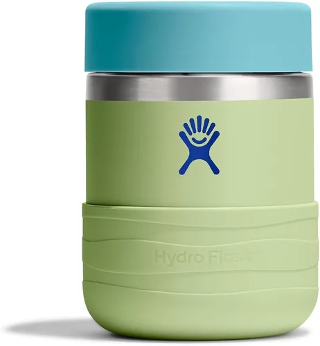 Vista 16 de Hydro Flask Recipiente de alimentos aislado – Contenedor de aperitivos para niños y lonchera – Tarro de comida de 12 onzas en color morado anémona