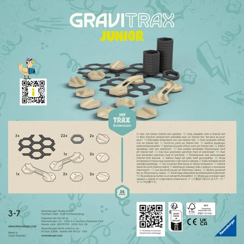 Vista 4 de Ravensburger GraviTrax Extension Trax - Juguetes de construcción para niños a partir de 3 años, regalos para niños