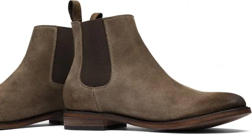 Vista 5 de Mezcalero Botas Chelsea de gamuza para hombre - Matt