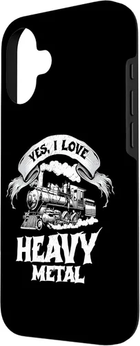 Vista 2 de Train Railroad Locomotive Steam Train Engine Trainspotting Case for iPhone 16