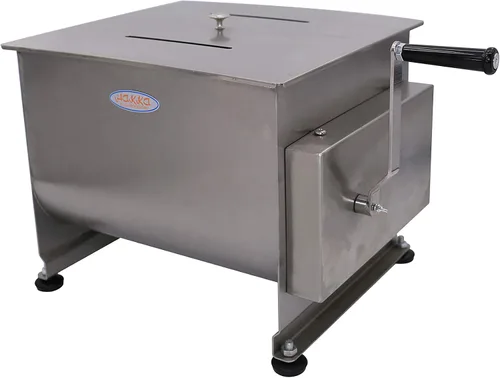 Vista 3 de Hakka - Mezclador manual de carne de doble eje (45 libras/22,5 L)