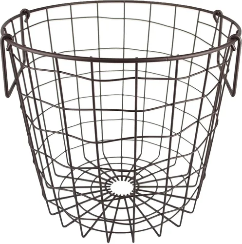 Vista 12 de DII - Cubo de almacenamiento de alambre de metal, pequeño, 11 x 11 x 6 pulgadas, negro