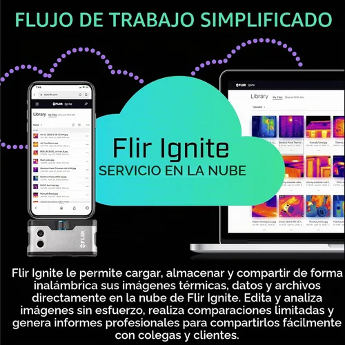 Vista 8 de FLIR One - Cámara de Imágenes térmicas para teléfonos inteligentes Android (USB-C), Super Resolución 240x180 (IR nativa 80x60)