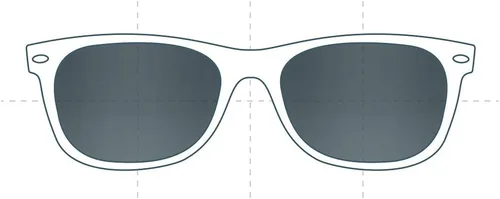 Vista 2 de SFX lentes de repuesto para gafas de sol compatibles para Hawkers S3Liftr06 2.126in