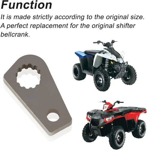 Vista 5 de Palanca de cambio de marcha atrás de acero mejorada compatible con Polaris Sportsman 355 400 500 Big-Boss Magnum Scrambler Sport Trail-Blazer Worker