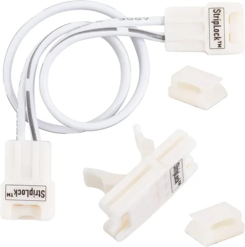 Vista 9 de SIRS-E StripFlexLED - Tira de luces LED blancas, 12 V, 60 LEDs/m, 2700 K, blanco cálido, 16.4 pies (16.4 ft), certificación UL, fabricada en Estados