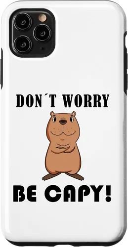Vista 11 de iPhone 15 Capybara Sayings Rodent Water Pig Case