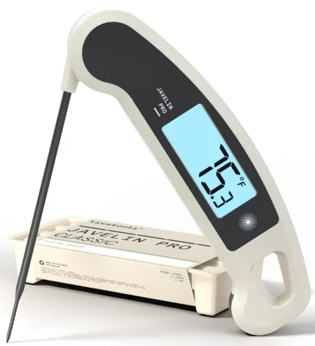 Vista 12 de Lavatools Javelin® PRO Classic Termómetro digital profesional de lectura instantánea de 2 segundos para parrilla y cocina, pantalla retroiluminada