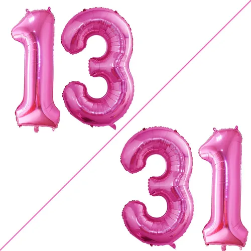 Vista 165 de Goer, conjunto de globos de papel aluminio para decoraciones de cumpleaños, globos de las letras de feliz cumpleaños y de números Oro