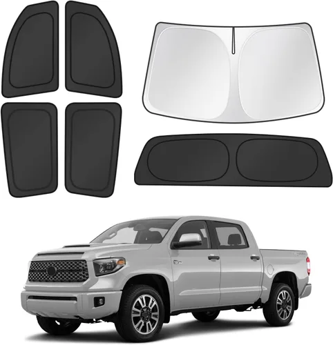 Vista 115 de Canvcle Parasol para parabrisas para Tesla modelo Y/3 2017-2025 2026 (compatible con modelos 2025 Y Juniper/2024 Modelo 3 Highland), parasol grueso