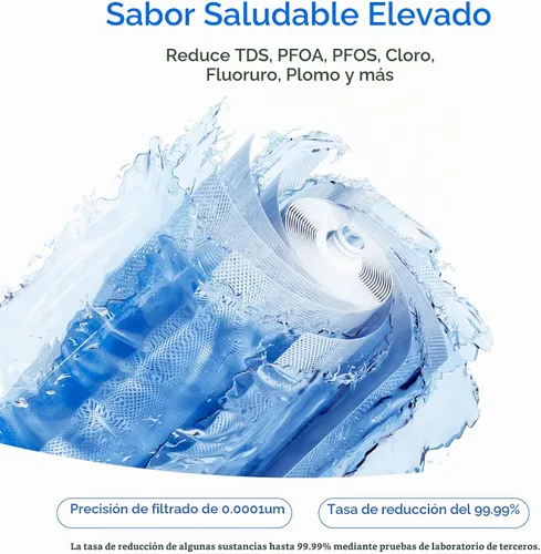Vista 5 de Waterdrop Filtro X8-F3, repuesto para todos los sistemas RO de la serie X8