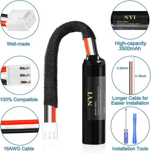 Vista 4 de NYI [3500 mAh] Batería de repuesto para altavoz Harman Kardon Onyx Studio 1/2/3/4