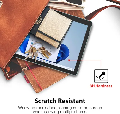 Vista 6 de Moko Protector de pantalla similar al papel para Surface Go, escribe, dibuja y dibuja con el lápiz Surface como en papel, película PET antirreflejo