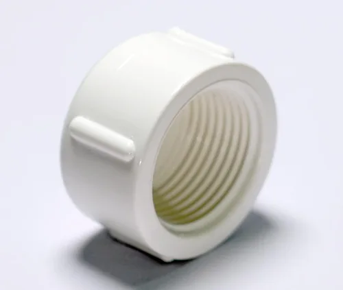 Vista 3 de Rainbow Dream Adaptador de enchufe hembra de rosca de PVC de 1 pulgada BSPT - 10 paquetes, blanco