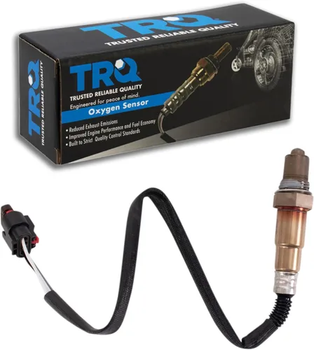 Vista 50 de TRQ Sensor de Oxígeno O2 de 4 Hilos de Banda Estrecha Compatible con VW Atlas 2.0L 2018-21, VW GTI 2.0L 2016-18, Audi A3 Quattro 2.0L 2015-18, VW