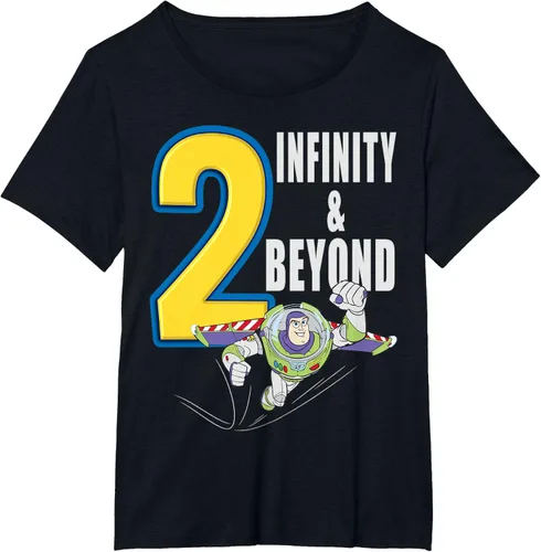 Vista 26 de Disney Pixar Toy Story Buzz Lightyear Fly Quote - Camiseta gráfica Negro