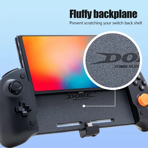 Vista 43 de ECHZOVE Upgrade Nintendo Switch OLED Controller Grip - Ergonomic Animal Crossing Style Controller with Joystick, NFC, Turbo, Six-Axis Gyro, Dual