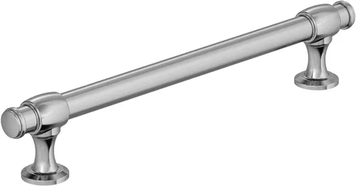 Vista 45 de Amerock Mango de gabinete Bronce champán 3-3/4 pulgadas (96 mm) de centro a centro Winsome paquete de 1 unidad Tirador de cajón Manija