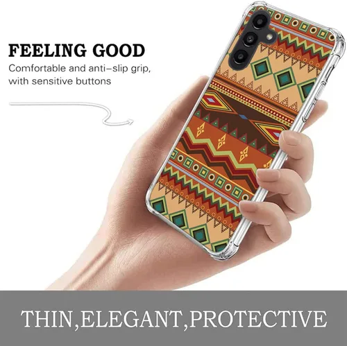Vista 4 de CasesOnDeck Funda compatible con [Samsung Galaxy A54 5G / A54 5G] Funda de TPU, funda de poliuretano termoplástico flexible delgada y transparente