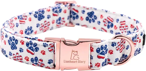 Vista 37 de Lionheart glory Collar de perro, collar azul para perros pequeños, collar de dinosaurio ajustable para perros pequeños, regalo para mascotas