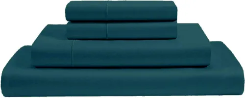 Vista 20 de 100% algodón Giza Egyptian Dreams [4 piezas] juego de sábanas de bolsillo extra profundo de 22 pulgadas, sábanas y fundas de almohada, fibra larga