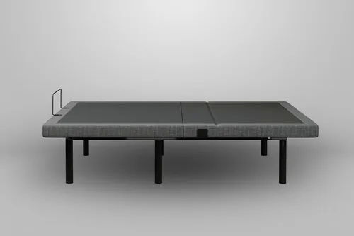 Vista 3 de iDealBed 5i - Marco de cama ajustable personalizado, acero, California King, estilo moderno, gravedad cero, cargador doble, comodidad de un solo