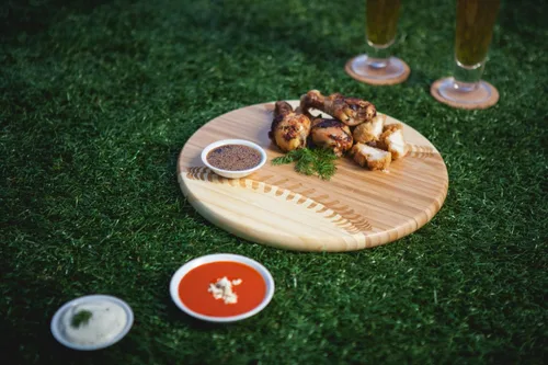 Vista 3 de PICNIC TIME NCAA Arizona Wildcats Homerun! Bamboo Cutting Board with Team Logo