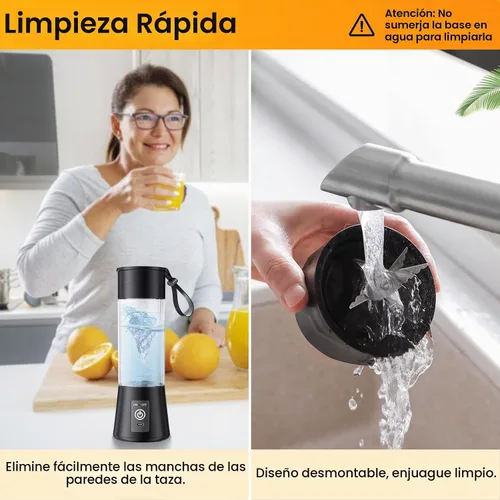 Vista 7 de 2026 Newly Upgraded Portable Smoothie Blender - Personal Travel Blender