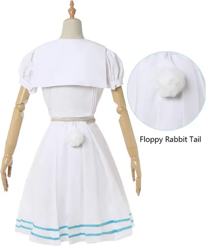Vista 5 de LTAKK Haru Beastars Cosplay Outfits Haru Dress Anime Beastars Costume Women School Uniform Rabbit Girl Dress